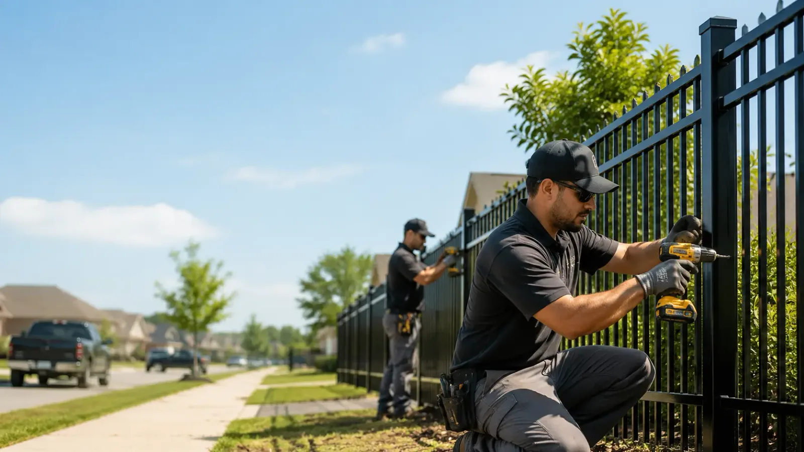 Metal Fence Installation in Caddo, OK